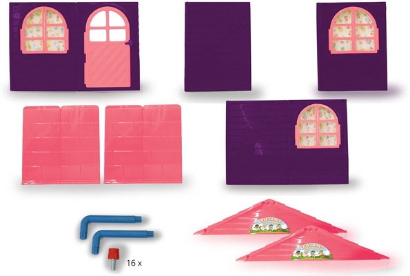 Casita de Juegos Jardin Little Home Lila